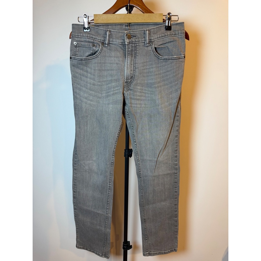 Levis 511 Slim Fit Gray Denim Jeans 30x30 Stretch Cotton Blend Pants